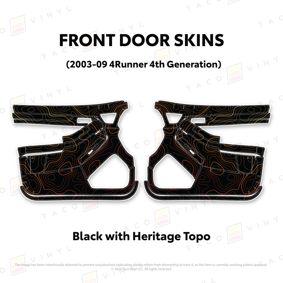 2003-2009 4Runner Door Skins
