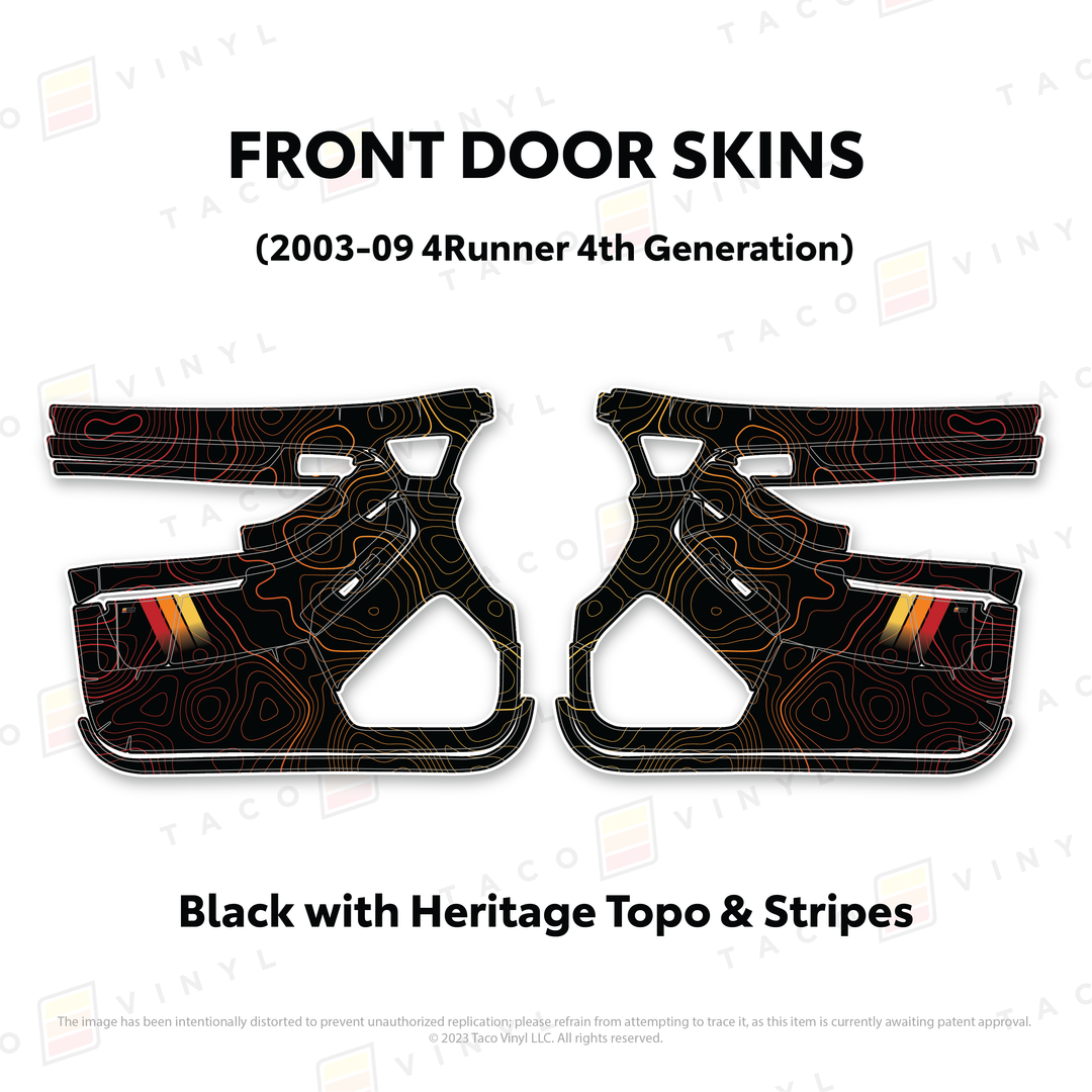 2003-2009 4Runner Door Skins