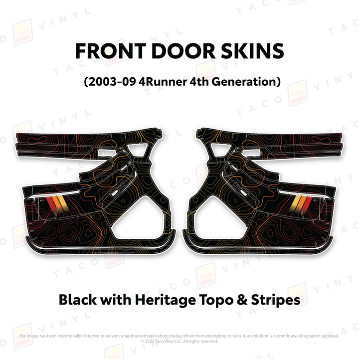 2003-2009 4Runner Door Skins