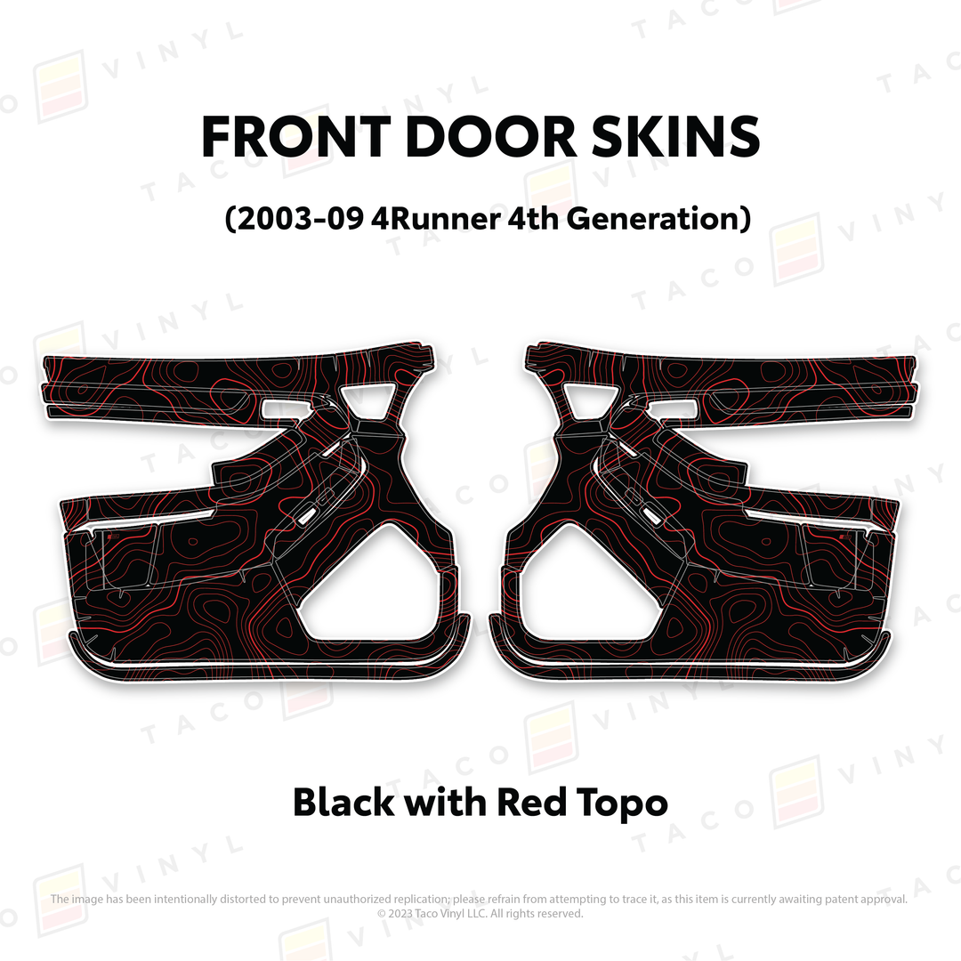2003-2009 4Runner Door Skins