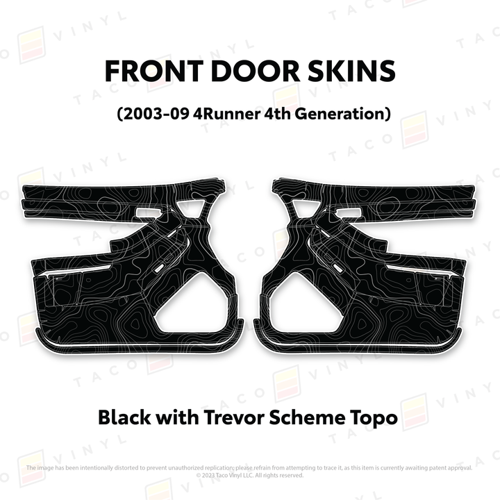 2003-2009 4Runner Door Skins