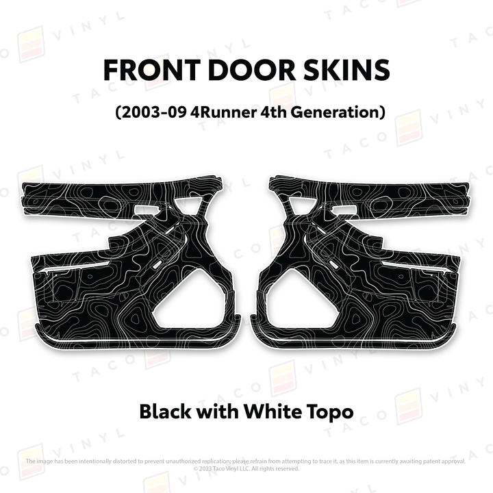2003-2009 4Runner Door Skins