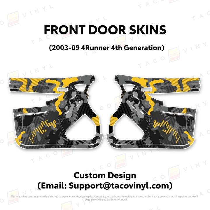 2003-2009 4Runner Door Skins