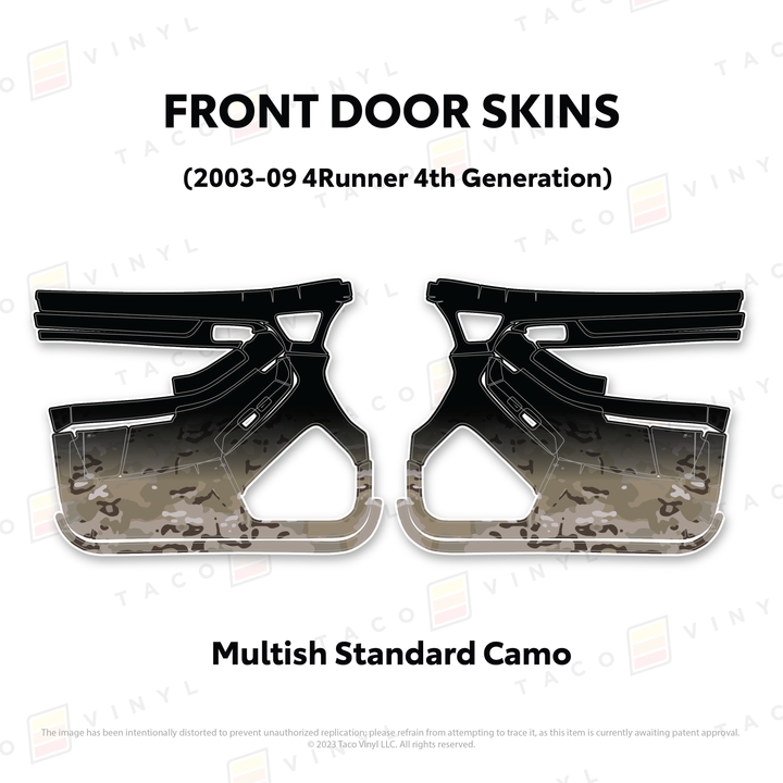 2003-2009 4Runner Door Skins