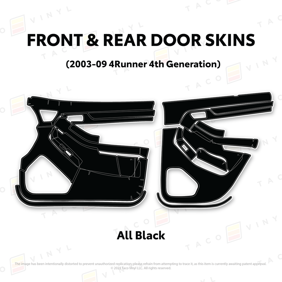 2003-2009 4Runner Door Skins