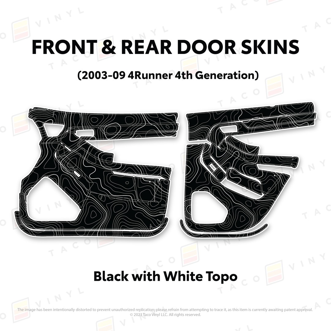 2003-2009 4Runner Door Skins