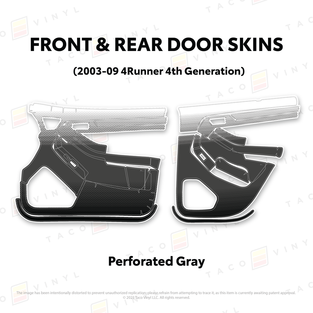 2003-2009 4Runner Door Skins