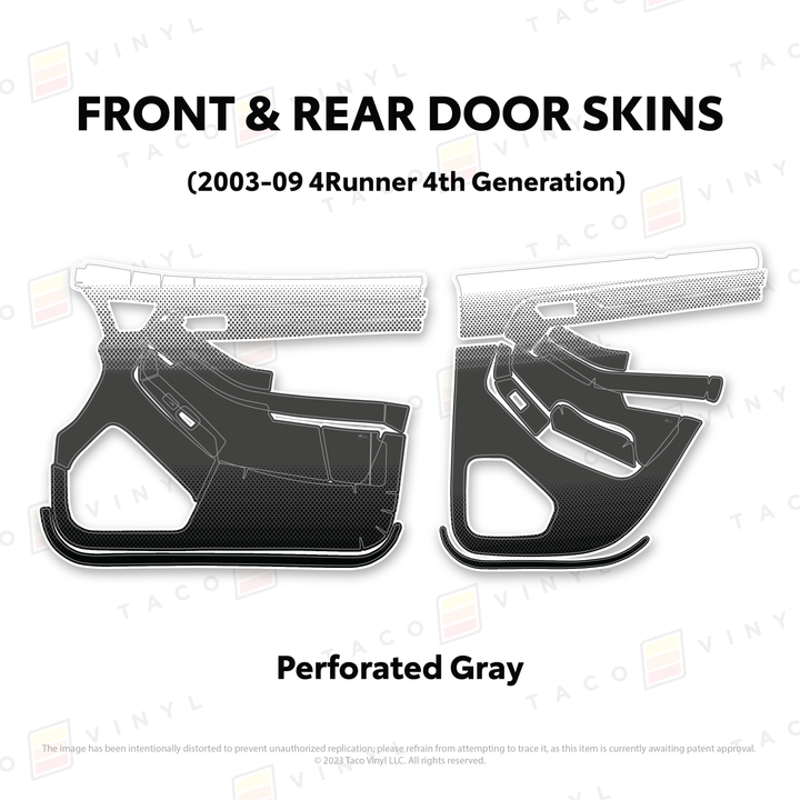 2003-2009 4Runner Door Skins