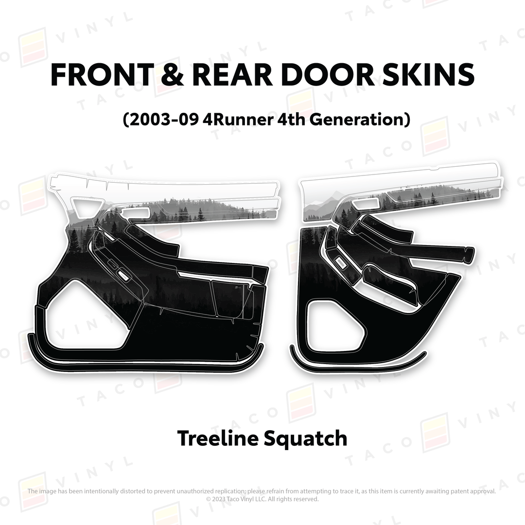 2003-2009 4Runner Door Skins