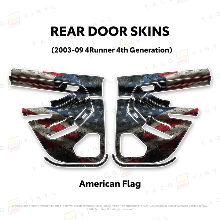 2003-2009 4Runner Door Skins
