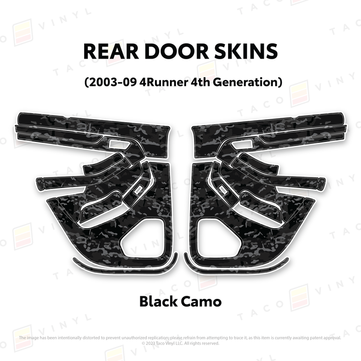 2003-2009 4Runner Door Skins