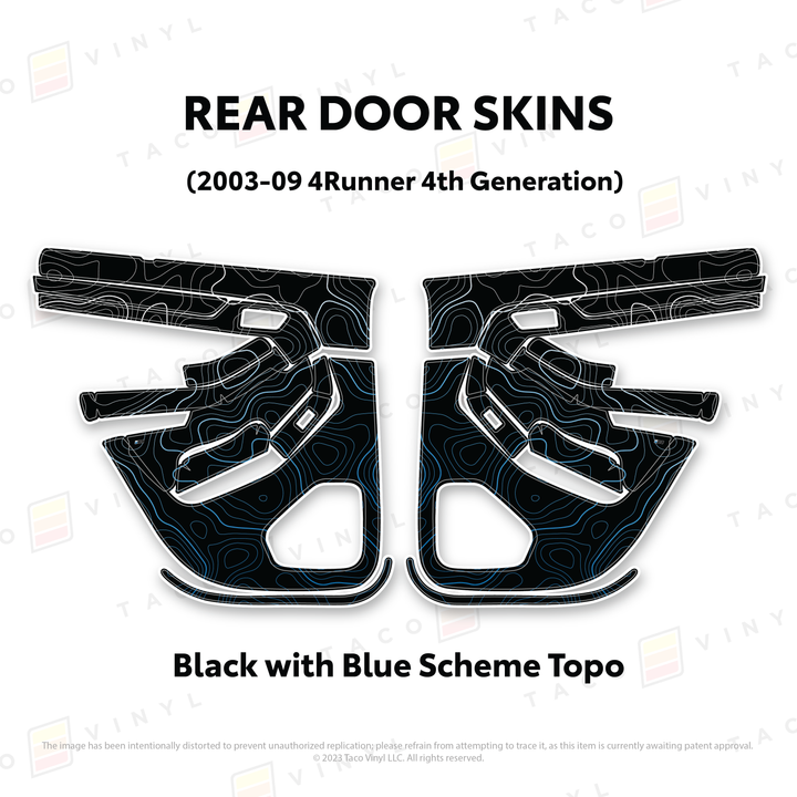 2003-2009 4Runner Door Skins