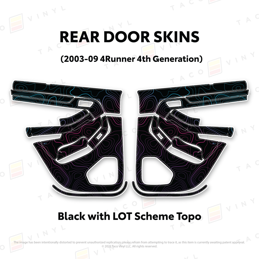 2003-2009 4Runner Door Skins
