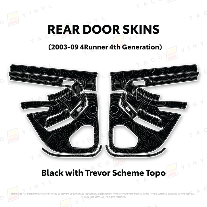 2003-2009 4Runner Door Skins