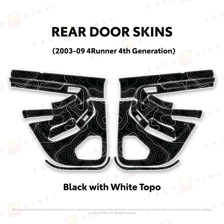 2003-2009 4Runner Door Skins
