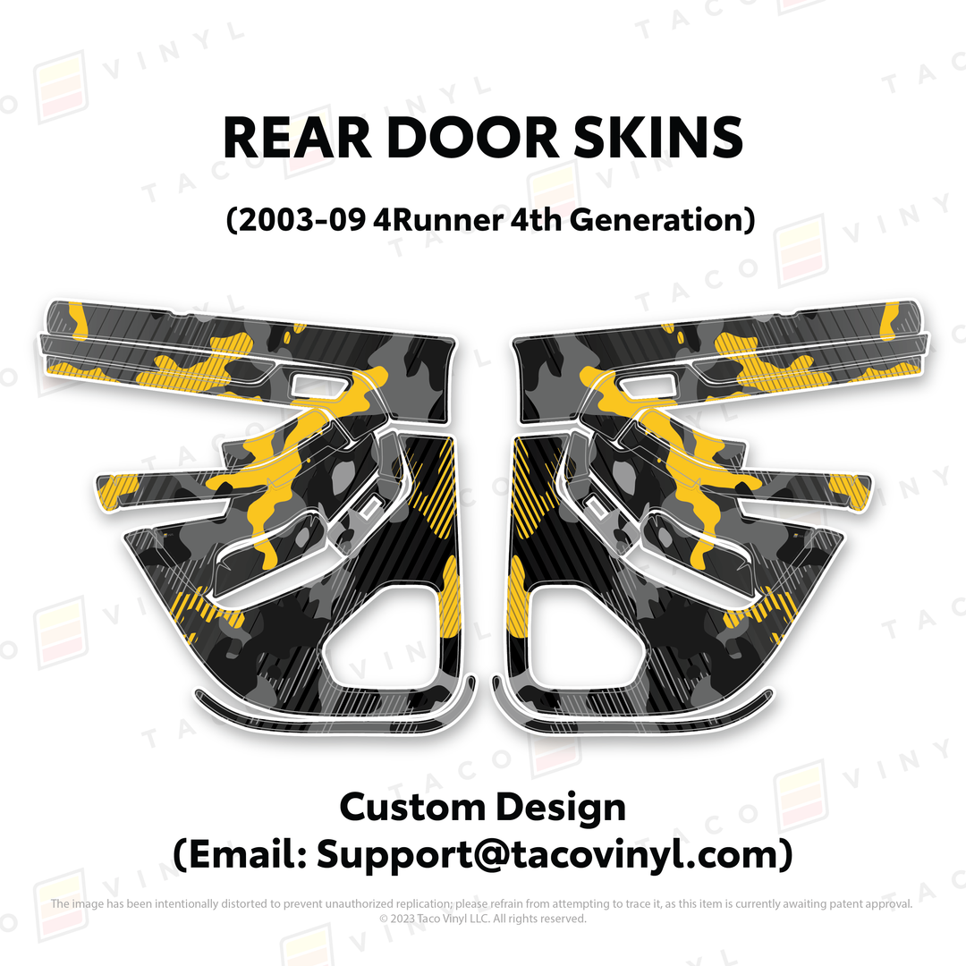 2003-2009 4Runner Door Skins
