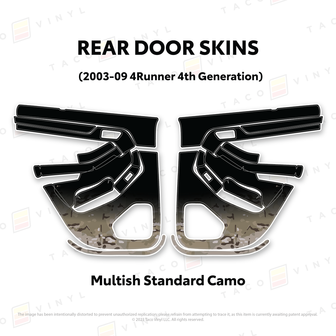 2003-2009 4Runner Door Skins
