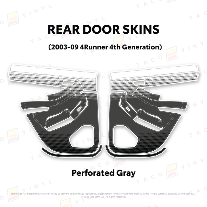 2003-2009 4Runner Door Skins