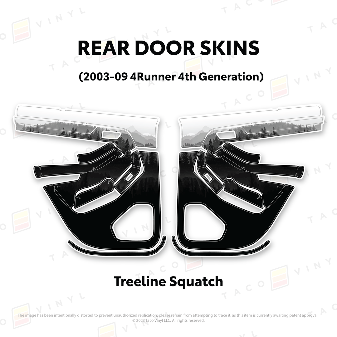 2003-2009 4Runner Door Skins