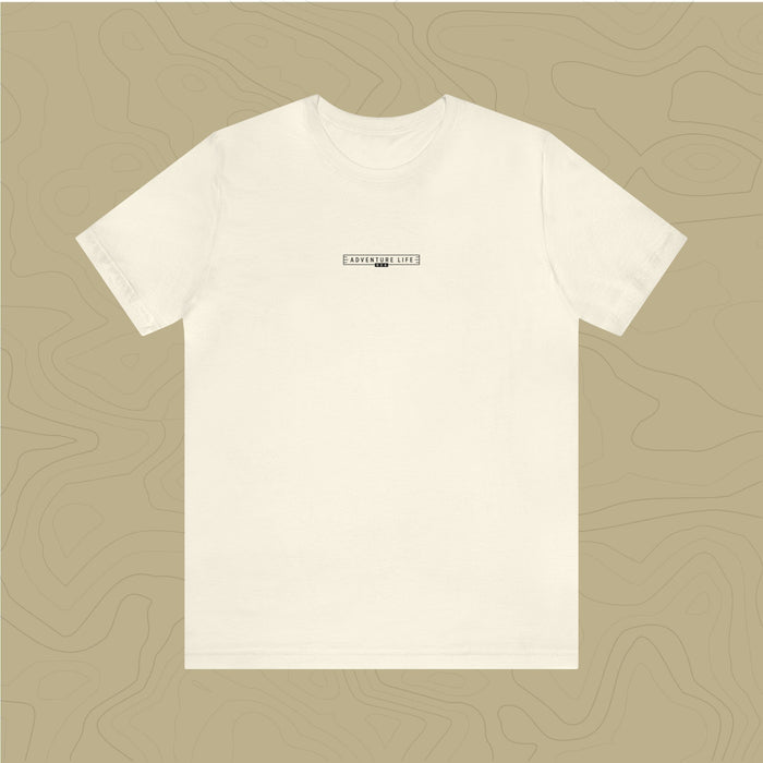 Great Smoky Mountains National Park - Adventure Life Trail Topographic Garment Dyed Tee