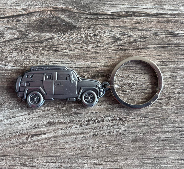 FJ Cruiser 3D Metal Keychain Key Chain Key Ring