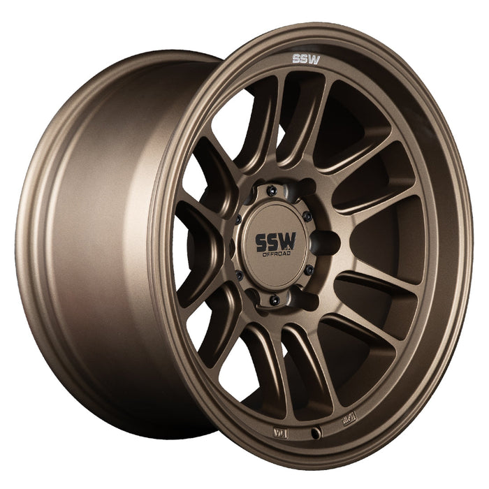RAPTOR / MATTE BRONZE / 17X9.0 -12