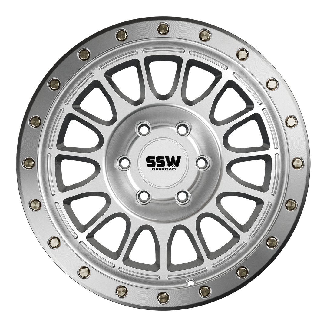 Dakar Evo / Machined Silver / 17x9.0 +0