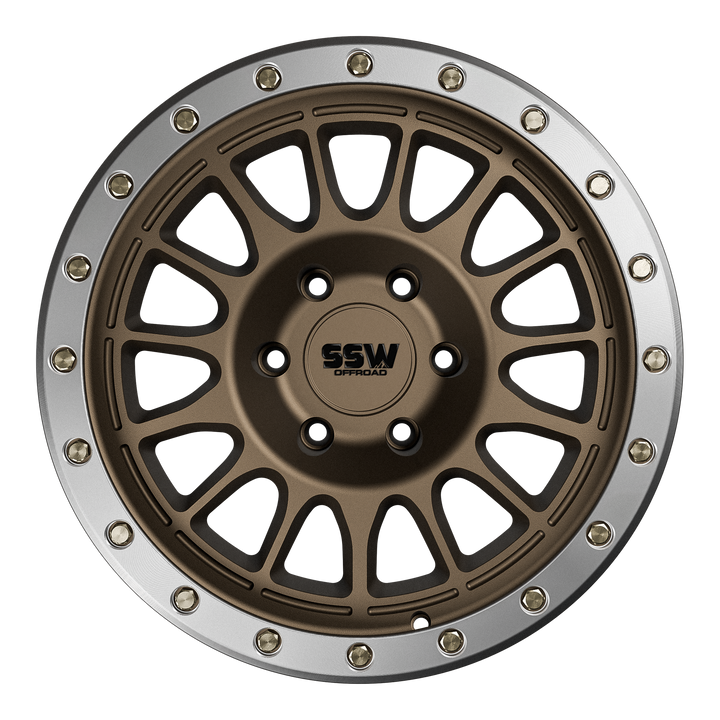 Dakar Evo / Matte Bronze / 17x9.0 +25