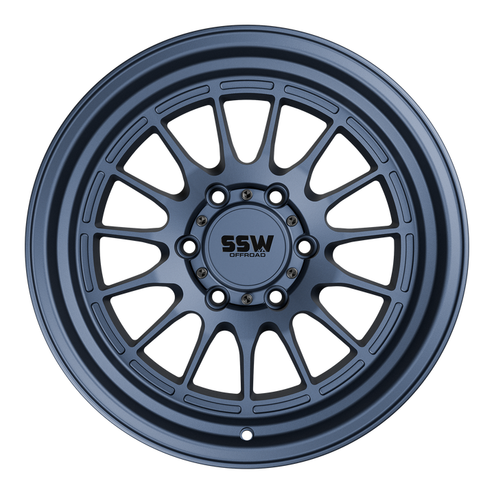 Dakar / Matte Blue / 17x9.0 -25