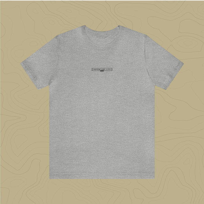 Great Smoky Mountains National Park - Adventure Life Trail Topographic Garment Dyed Tee