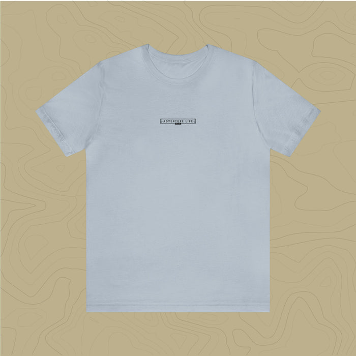 Great Smoky Mountains National Park - Adventure Life Trail Topographic Garment Dyed Tee