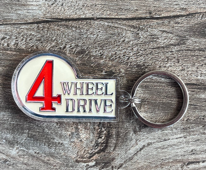 4 Wheel Drive FJ40 Land Cruiser Toyota Plastic Acrylic Key Chain - Reefmonkey