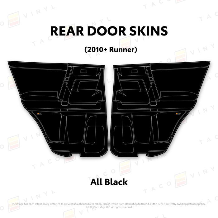 2010-24 4Runner Door Skins