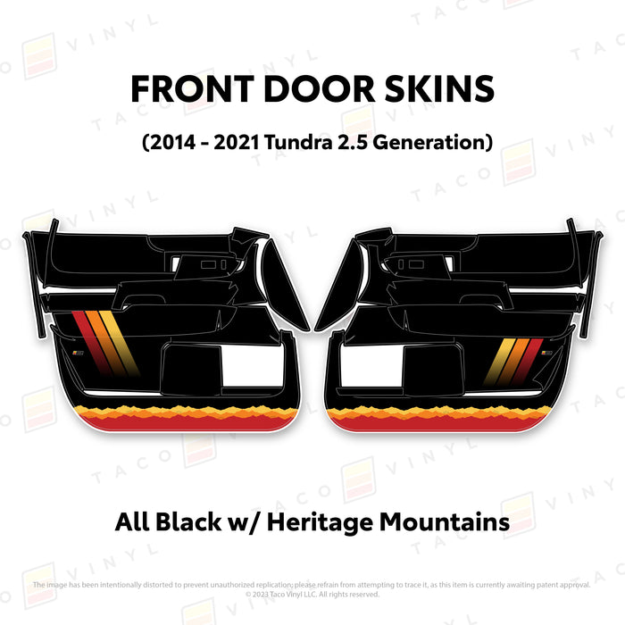 2014 - 2021 Tundra Door Skins