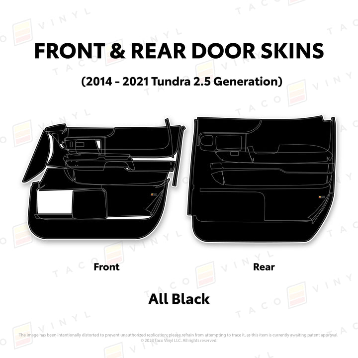 2014 - 2021 Tundra Door Skins