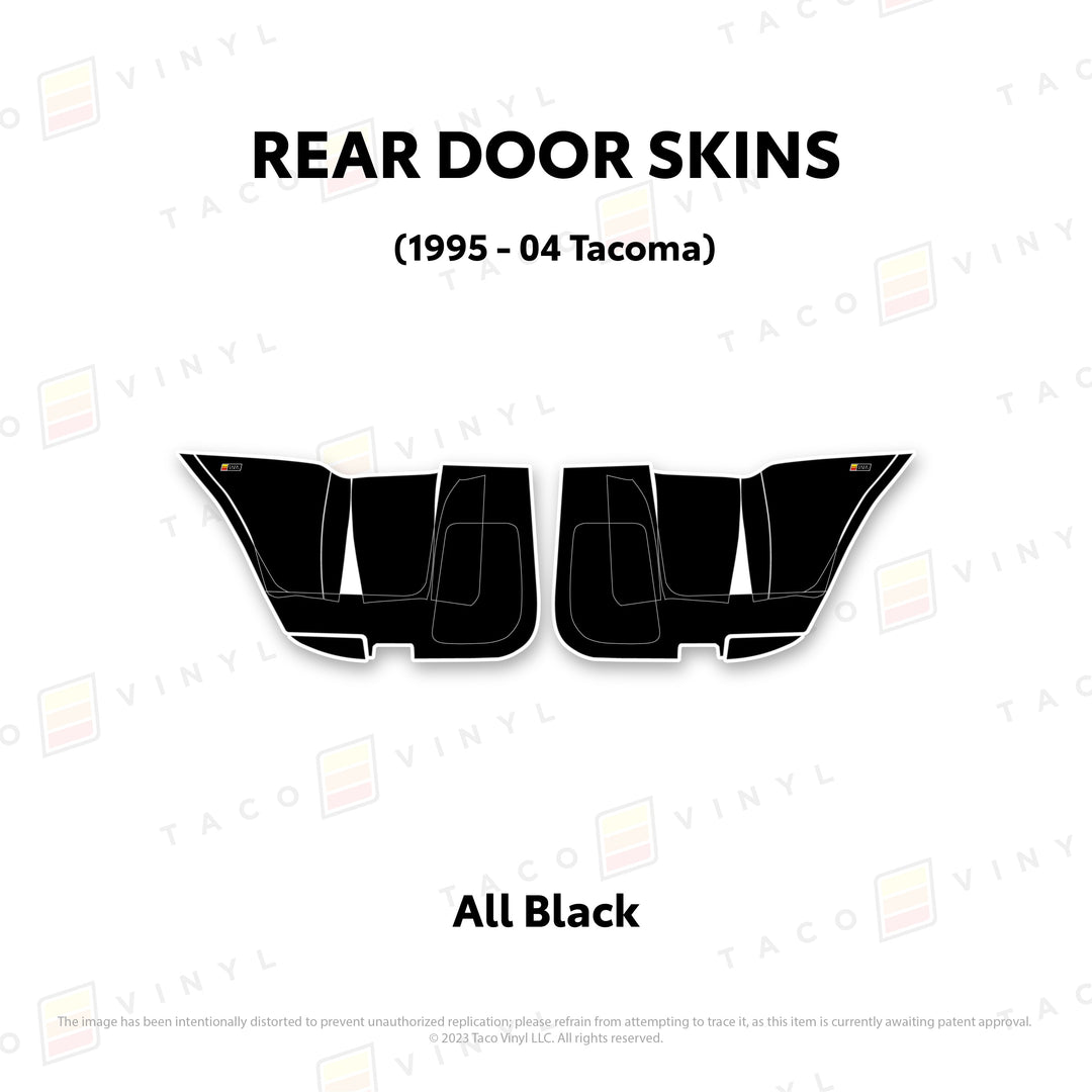 2010-24 4Runner Door Skins (Lower Section)