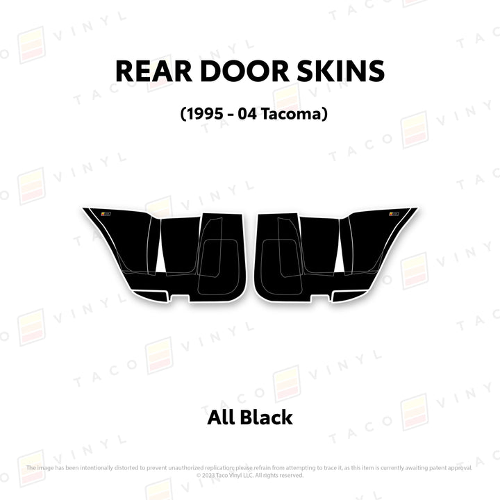 2010-24 4Runner Door Skins (Lower Section)