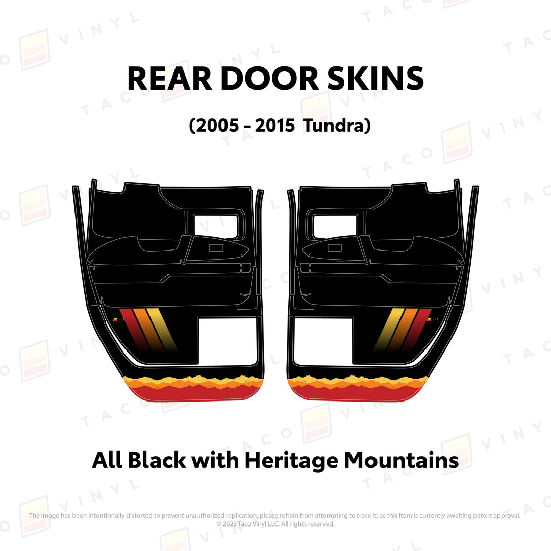 2014 - 2021 Tundra Door Skins