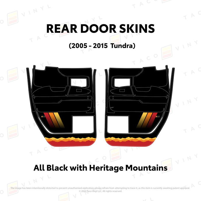 2014 - 2021 Tundra Door Skins
