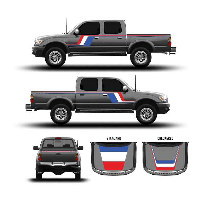 2001-04 Tacoma Checkered Stripe Kit