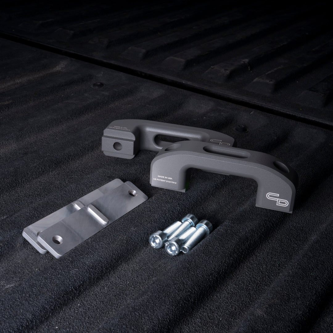 Jeep Gladiator Billet Rail Tie-Downs (Pair)