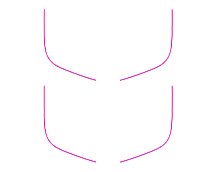 Door Speaker Accent Overlays Fits 2021-2024 Ford Bronco Sport