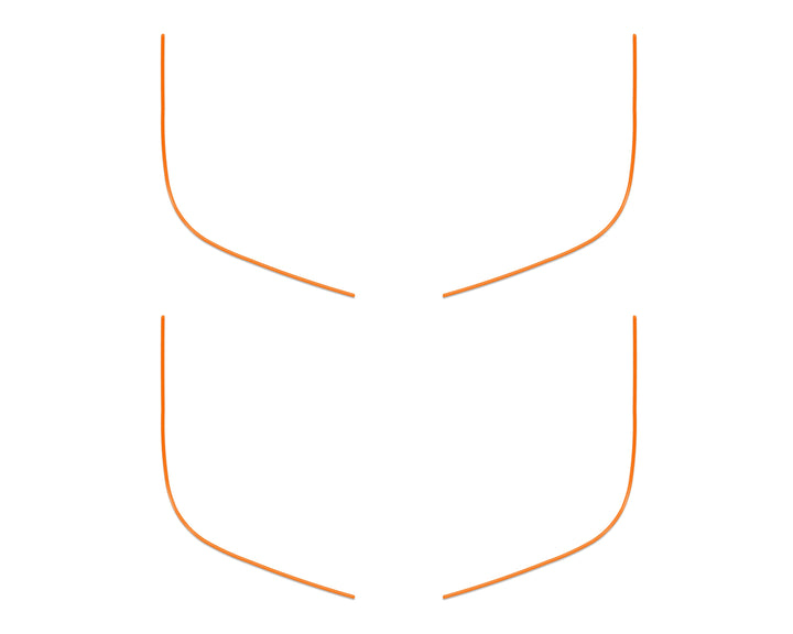 Door Speaker Accent Overlays Fits 2021-2024 Ford Bronco Sport