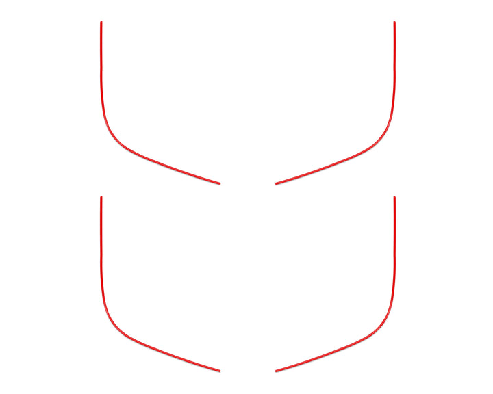 Door Speaker Accent Overlays Fits 2021-2024 Ford Bronco Sport