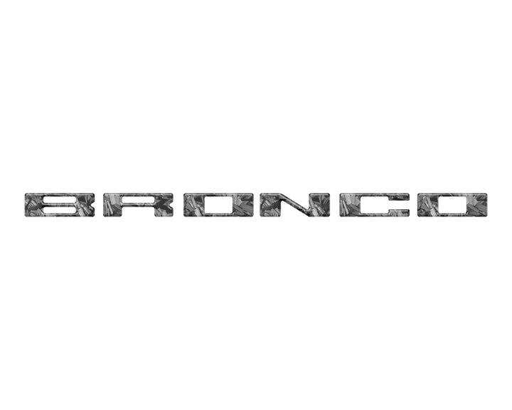 Glove Box Letters Inserts Fits 2021-2025 Ford Bronco