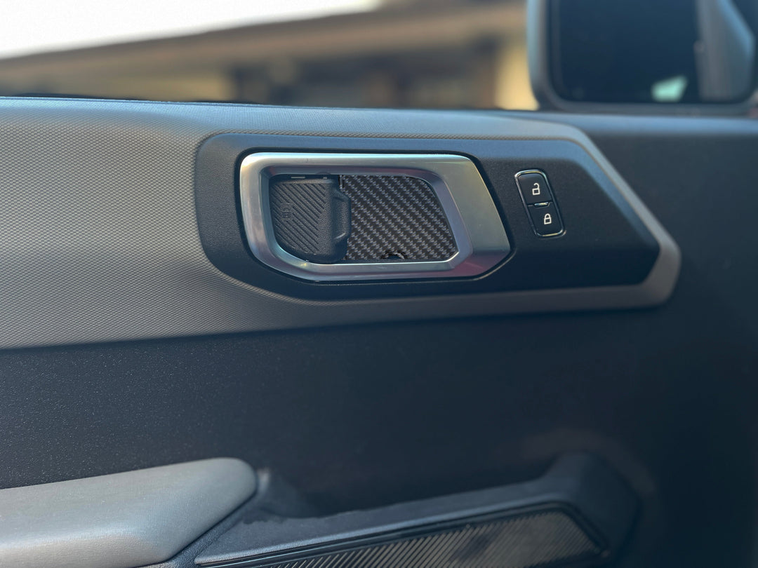 Door Latch Inserts Fits 2021-2025 Ford Bronco