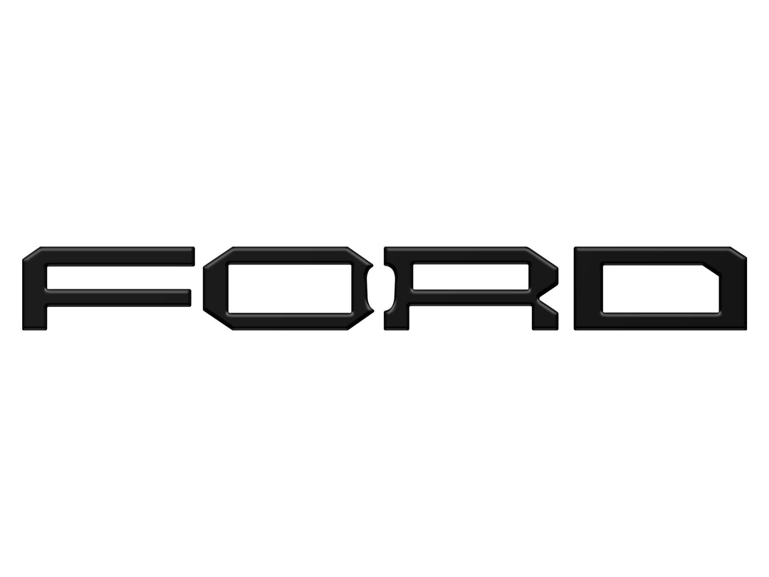 Raptor Front Grill Letter Overlays Fits 2022-2025 Ford Bronco