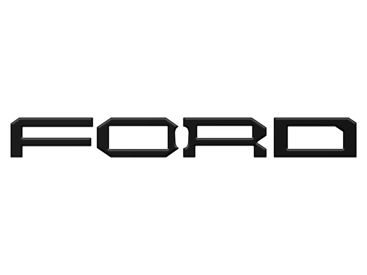 Raptor Front Grill Letter Overlays Fits 2022-2025 Ford Bronco