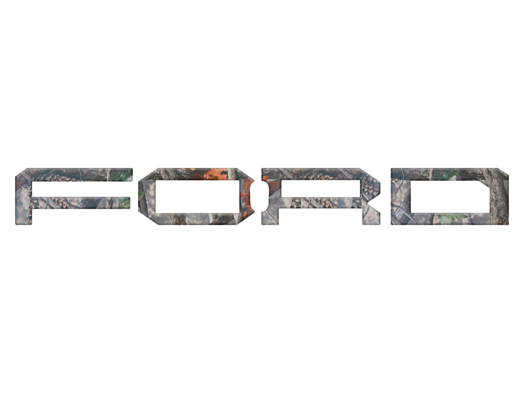 Raptor Front Grill Letter Overlays Fits 2022-2025 Ford Bronco