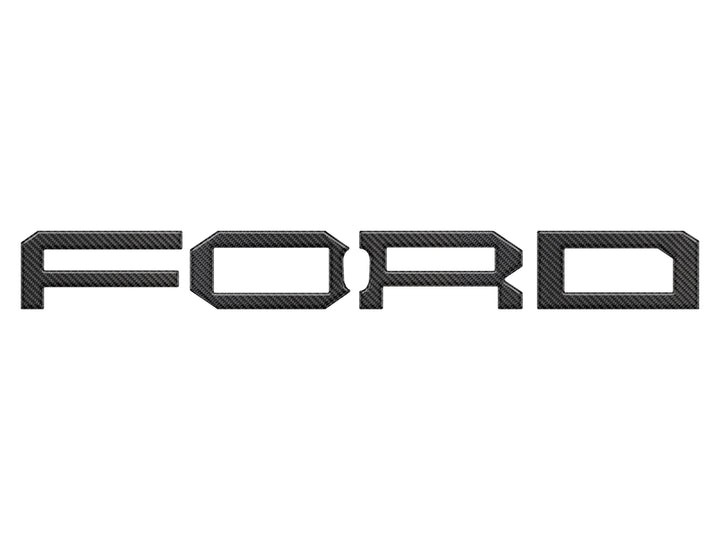 Raptor Front Grill Letter Overlays Fits 2022-2025 Ford Bronco